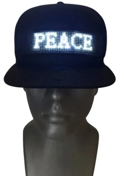 LED Message Hat