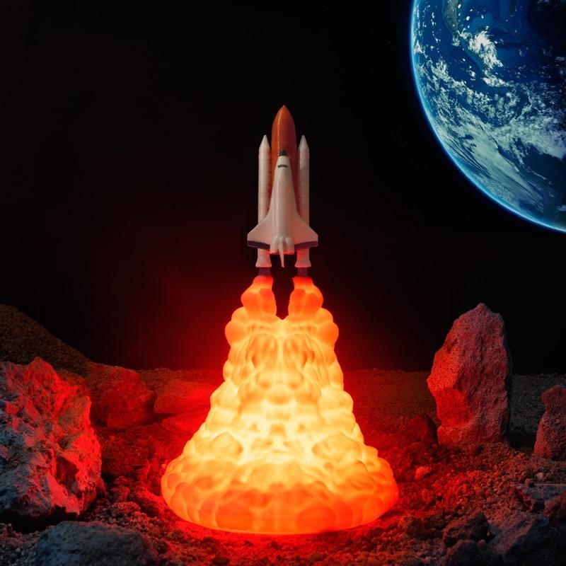 Shuttle Light™ 3D Space Shuttle Lamp