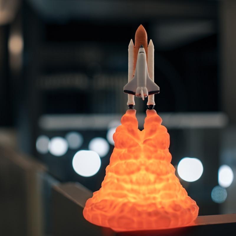 Shuttle Light™ 3D Space Shuttle Lamp