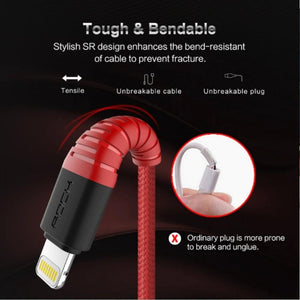 ROCK (3 in 1) USB Charging Cable for iPhone & Android - GARDENPEEK.COM GARDEN PEEK