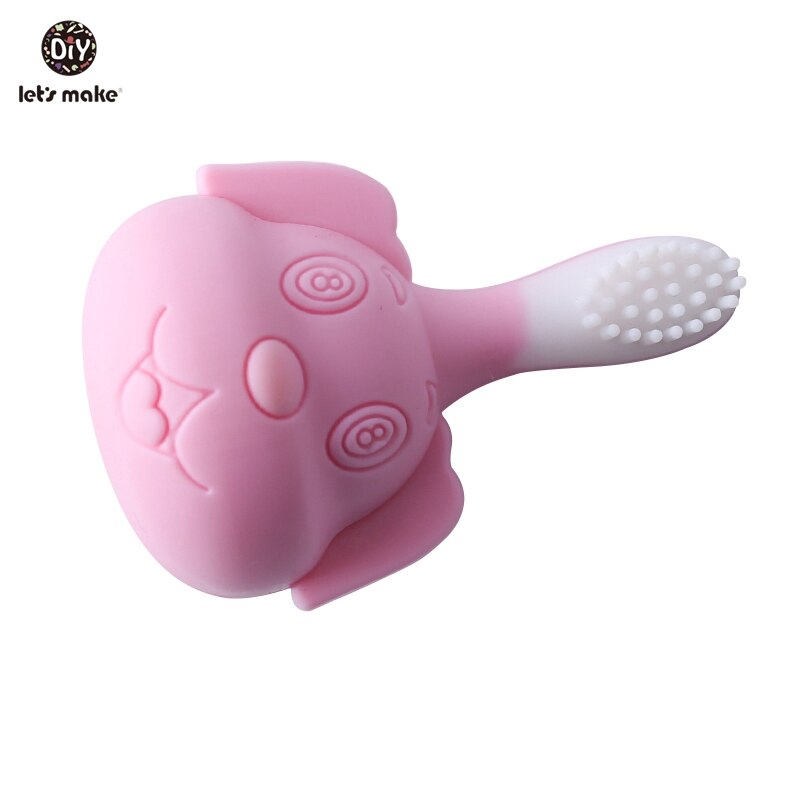 Let's Make Soft Silicone Baby Toothbrush