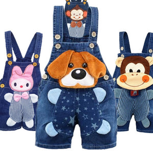 BeBe Boys and Girls Jeans Overalls