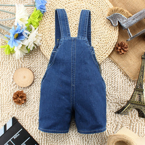 BeBe Boys and Girls Jeans Overalls