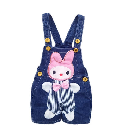 BeBe Boys and Girls Jeans Overalls