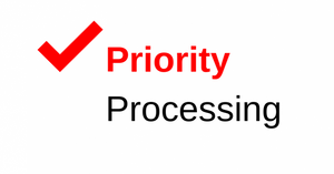 Checkbox to add priority processing for $4.95