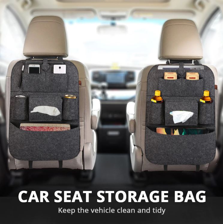 2-Pack - Multipurpose Car seat Organizer Backseat 
